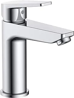 Hesanit Single Lever Basin Mixer with Pop-Up Waste - Chrome