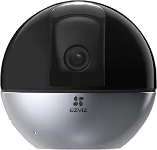 EZVIZ C6W Camera CCTV, Indoor WiFi Camera, 4MP Wireless Home Camera with Motion Detection, Auto Tracking, 360° Night Vision, True- WDR, Two Way Talk, Privacy Shutter, Instant Alert, works with Alexa