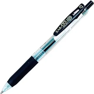 Zebra Sarasa Clip Pen 0.7 mm, Black (JJB15-BK)