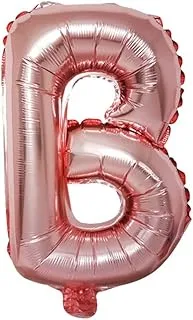 COOLBABY 16 inch rose gold letter aluminum foil balloon B