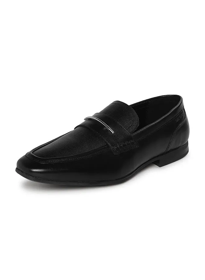 Red Tape Driving Slip-On Formal Shoes Black