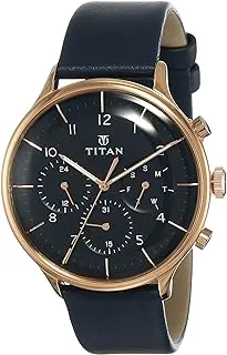 Titan Light Leathers Analog Blue Dial Men's Watch,