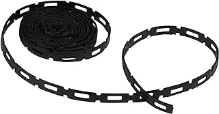 EasyFlex 1100-2 FirmFlex Chain Lock Tree Tie, 100 Foot, Black