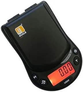 Jennings JSR-200 Digital Pocket Scale 200g x 0.01 Gram JScale Jewellery Carat, Black