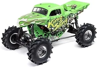 Losi RC Crawler LMT 4 Wheel Drive Solid Axle Mega Truck Brushless RTR البطاريات والشاحن غير مشمول King Sling LOS04024T1