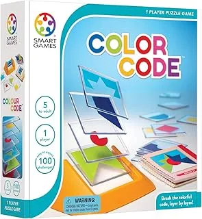 SmartGames Colour Code, Multicolour, 81115, Dimensions: 24 x 6,3 cm (LxWxH)