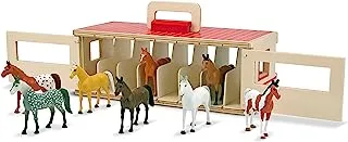 Melissa & Doug Melissa and Doug Take-Along Show-Horse Stable