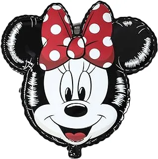 Loungefly! Leather: Disney - Minnie Balloon Die Cut Convertible Mini Backpack, One Size - WDBK1527