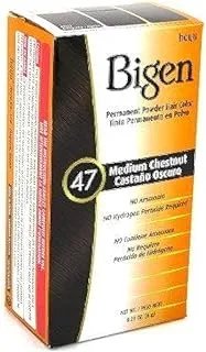 Bigen Powder Hair Color 47 Medium Chestnut .21 oz. (Case of 6)