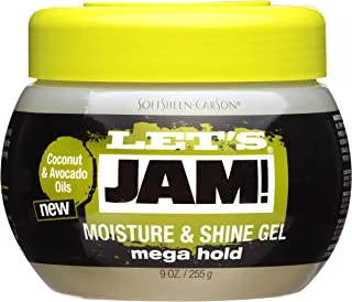 Let's Jam Mega Hold Mositure and Shine Gel, 270ml