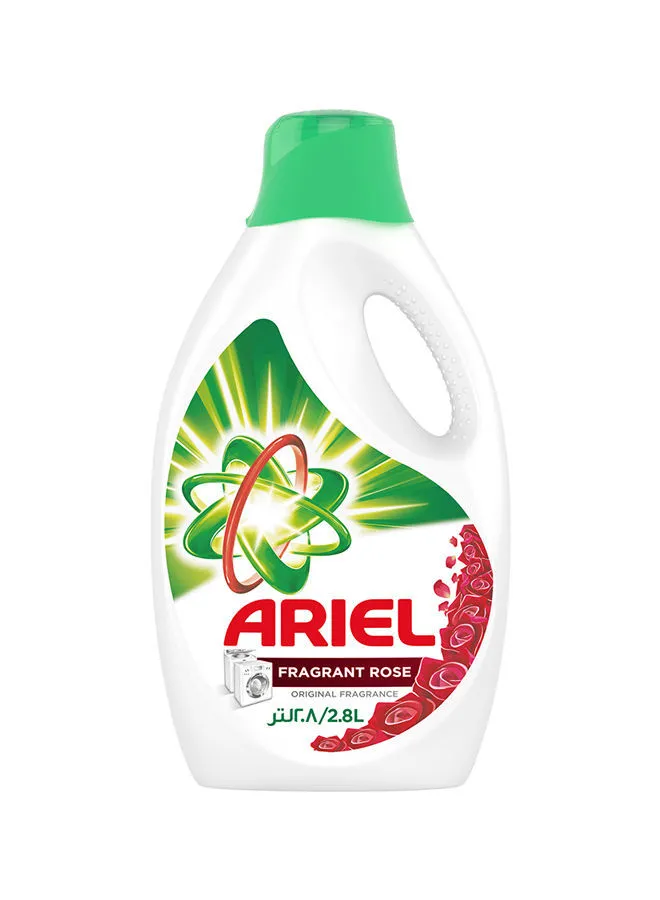 Ariel Automatic Power Gel Laundry Detergent Rose Scent 2.8Liters