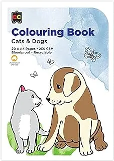 Educational Colours Cats and Dogs Colouring Book