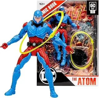 McFarlane Toys - مجسم DC Direct 7IN مع رسوم هزلية - The Flash WV2 - The Atom (Ryan Choi)