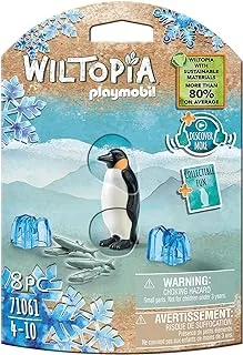 Playmobil 71061 Wiltopia Emperor Penguin, Animal toy,for children 4-10, sustainable toy animals, Penguin toy, Collectible toy for kids, made form 80% recycled material, Multicoloured, One Size