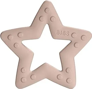 BIBS Baby Bitie Teether | Made in Denmark | 100% BPA & Phthalate Free |, Blush Star,