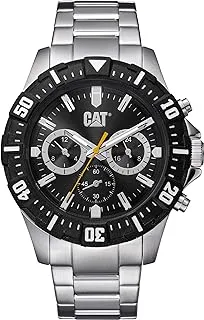 Caterpillar CAT 'Moto Multi' Men Watch, 44mm Stainless Steel case