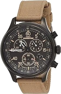 Timex Mens Quartz Watch, Chronograph Display And Textile Strap - TW4B10200