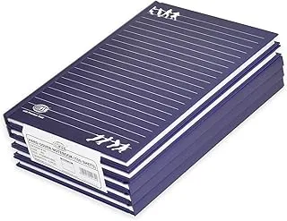 FIS Hard Cover Notebook Single Line A5, 100-Sheets 5-Piece - FSNBA51905