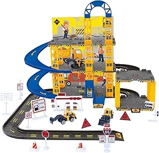 Power Joy Vroom Construction Garage With 3 Cars