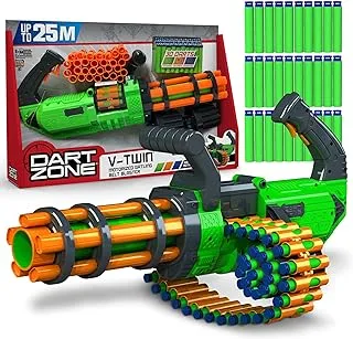 DART ZONE V-Twin Motorized Gatling Belt Blaster