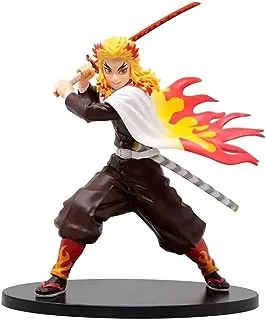 Banpresto 16801 Demon Slayer (Kimetsu No Yaiba) Vibration Stars - Kyojuro Rengoku - (Repeat) Figure