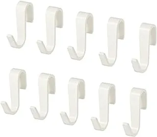 SUNNERSTA IKEA SUNNERSTA hook, kitchen hookxFF0C S Hooks 10 PcsxFF0C white