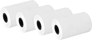 MARKQ [4 Rolls] Thermal Paper Receipt Rolls | 57 x 40mm Bill Ticket Printing for POS/Cash Register Receipt, Credit Card Machine, EPOS