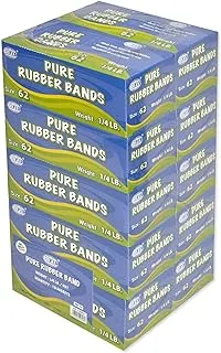 FIS Pure Rubber Bands Yellow 10 Boxes - FSRB62