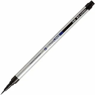 Akashiya Fude Brush Pen Sai Thin Line, Charcoal Gray (TL300-01)