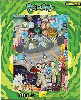 Rick and Morty Cast 1,000-Piece Puzzle