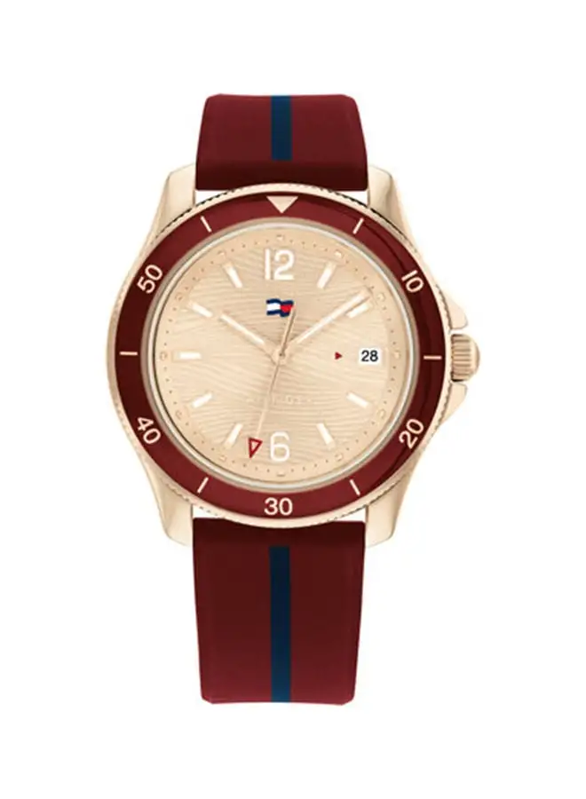 TOMMY HILFIGER Silicone Analog Wrist Watch 1782510