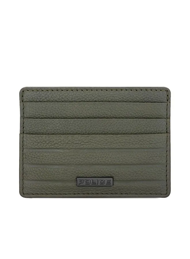 POLICE Poise Olive Card Case For Men PELGD2200504