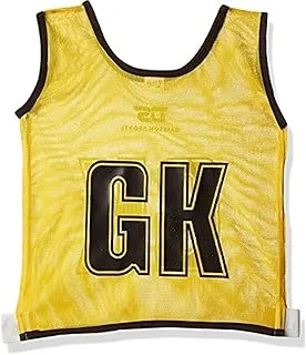 DAWSON SPORTS Unisex Adult Netball Position Bibs (Set of 7) (R, Y, B, G) (6272) - Multicoloured, S