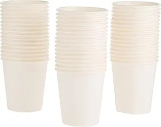 Hotpack Heavy Duty Paper Cups White 6.5 ounce, 50 Pieces