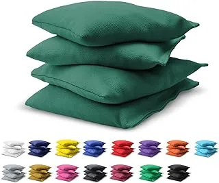 GoSports Bean Bag Sets - 16 Colors Available, Duck Cloth with All-Weather Corn Fill