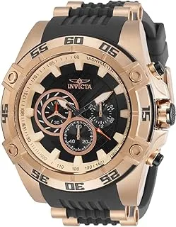 Invicta Men's Speedway Quartz Watch with Stainless Steel Strap, Black, 26 (Model: 30109)