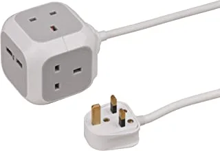 Brennenstuhl ALEA-Power USB-Charger Socket block 3-way, 3m