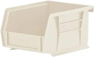 Akro-Mils 30210 AkroBins Plastic Hanging Stackable Storage Organizer Bin, 5-Inch x 4-Inch x 3-Inch, Stone, 24-Pack