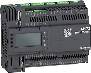 Schneider Electric Modicon M172 Performance Display 42 I/Os, Ethernet, Modbus Programmable Controllers