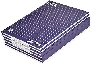 FIS Hard Cover Notebook Single Line 10X8 Inch, 100-Sheets 5-Piece - FSNB1081905