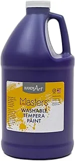 Handy Art Little Masters Washable Tempera Paint, 64 Fl Oz (Pack of 1), Violet