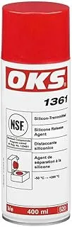 OKS 1361 Silicone Spray Silicone Release Agent Chemically Neutral, Solvent Free Colourless Displaces Water Professional use DE 400 ML CAN Germany with Straw