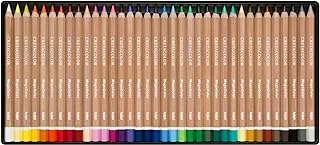 Cretacolor MegaColor Pencil Set, Megacolor Tin Set of 36 Assorted Colors