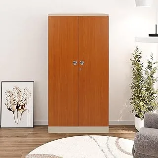 RIGID Office Cupboard Wooden Doors heavy Duty, Beige Body & cherry color wooden doors