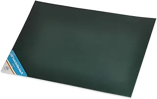 FIS Executive Italian PU Desk Blotter Soft, 43X57cm, Green - FSDESPUGR