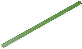 100-Piece FIS Plastic Sliding Bar Green 6mm, 60-Sheets Capacity - FSPG06-GR