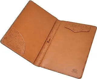 FIS Executive Bill Folder Brown Color, Italian PU with Magnet Flap 150X245mm - FSCLBFBRD6