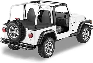 Black Duster Deck Cover, Jeep Wrangler 97-02