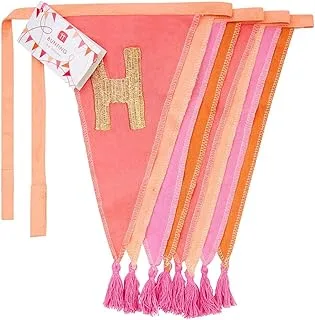 Talking Tables Happy Birthday Fabric Bunting