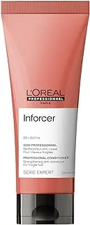 L’Oréal Professionnel | Inforcer Conditioner | Provides Strength and Prevents Breakage| With Biotin & Vitamin B6 | For Long Fragile, Breaking Hair | SERIE EXPERT | 200ml